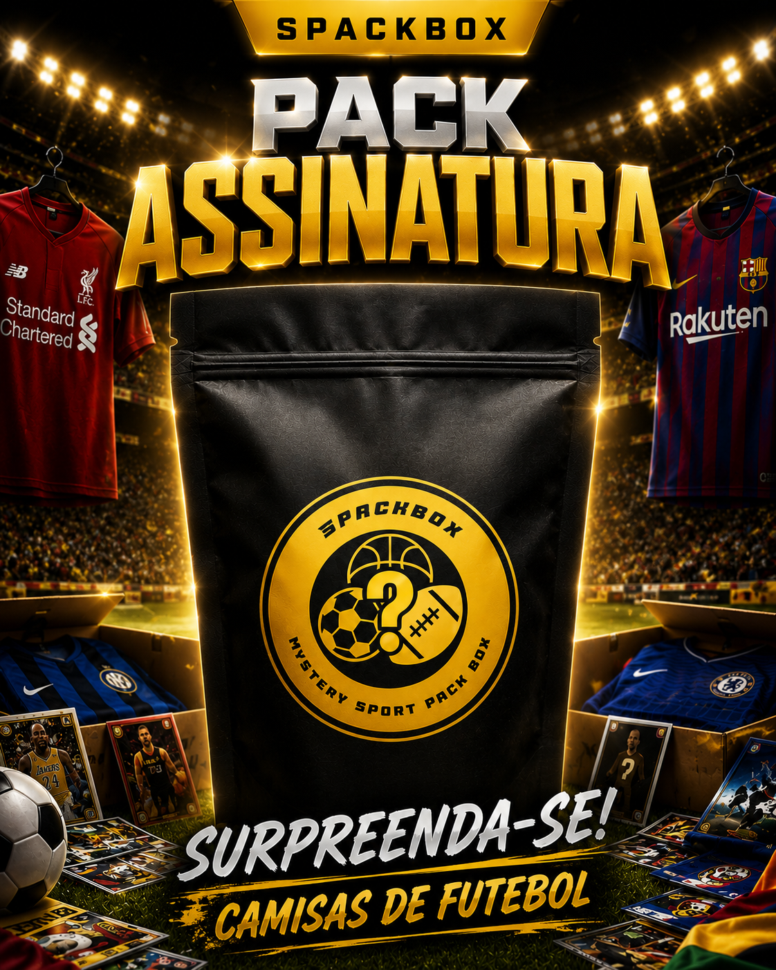 ASSINATURA | Pack Surpresa FC ⚽