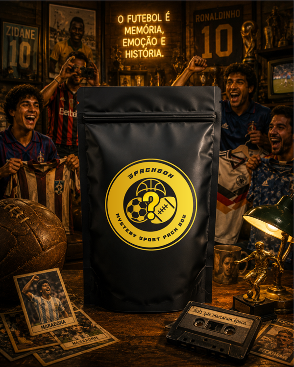 PACK RETRÔ FC ⚽🕰️ | 1 Camisa Retrô de Futebol Misteriosa Lacrada