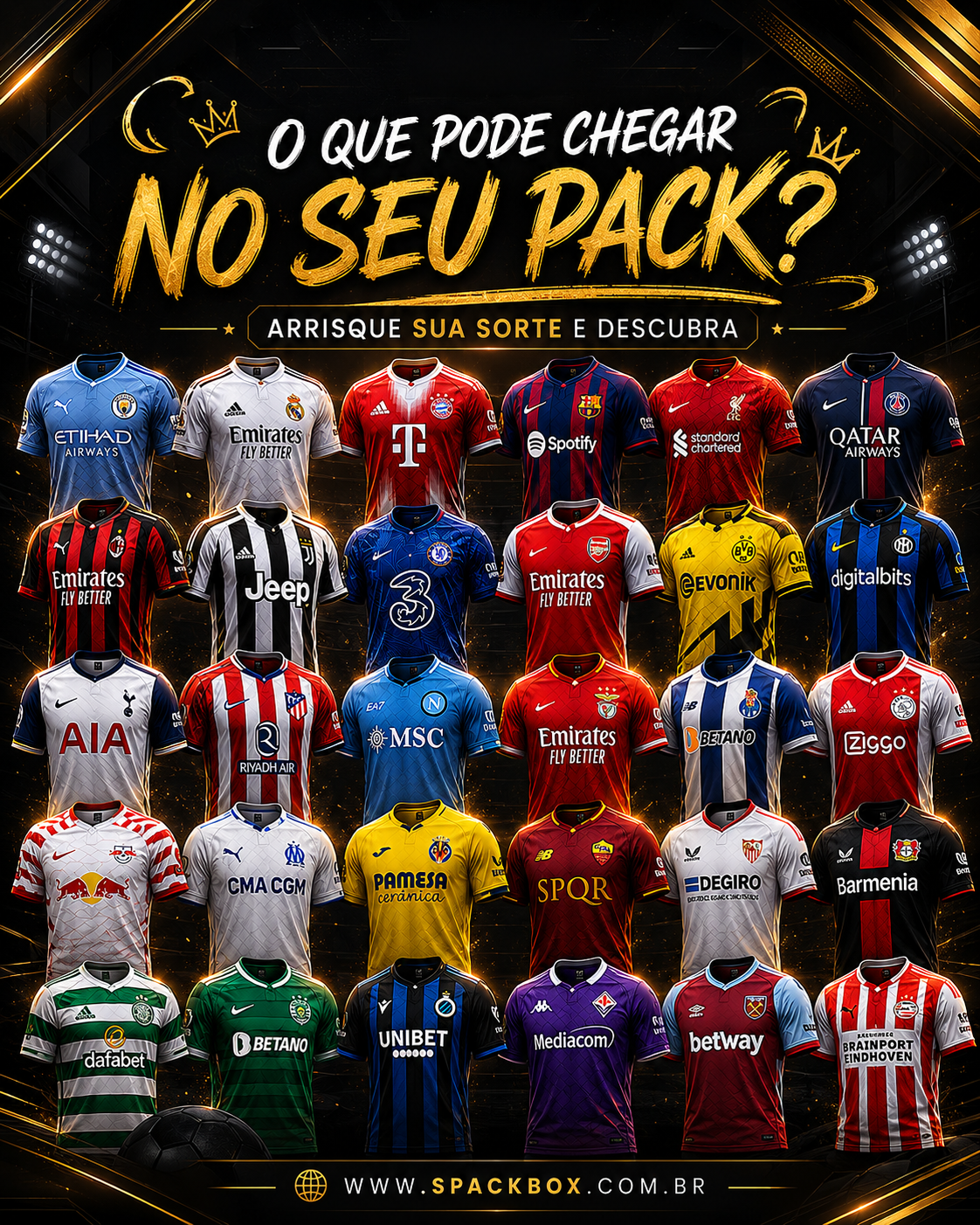 ASSINATURA | Pack Surpresa FC ⚽